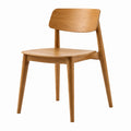 Sedia in legno di rovere massello altezza 82 cm